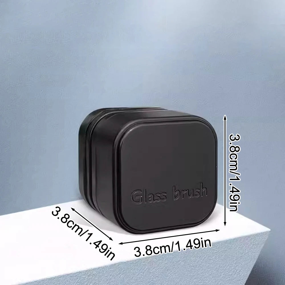 1pc Magnetic Aquarium Glass Cleaner Brush, Mini Square Plastic Algae Scraper for Fish Tank Maintenance Suitable for Various Fish