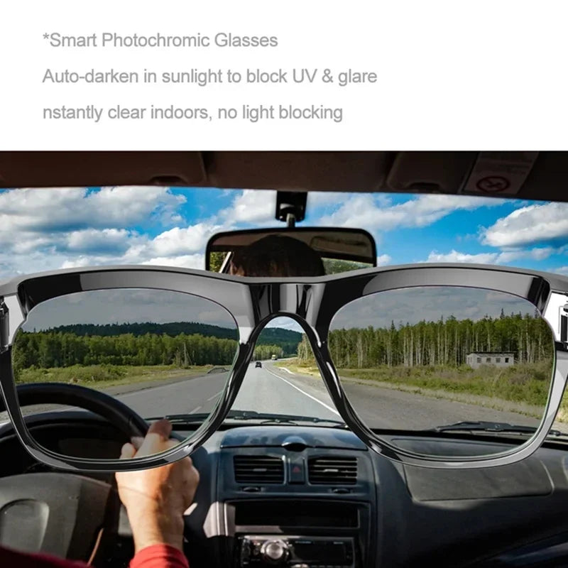 Xiaomi 8K HD AI Smart Glasses Photochromic Multifunction Bluetooth Calling Voice Assistant Music Player Translate Camera Glasses