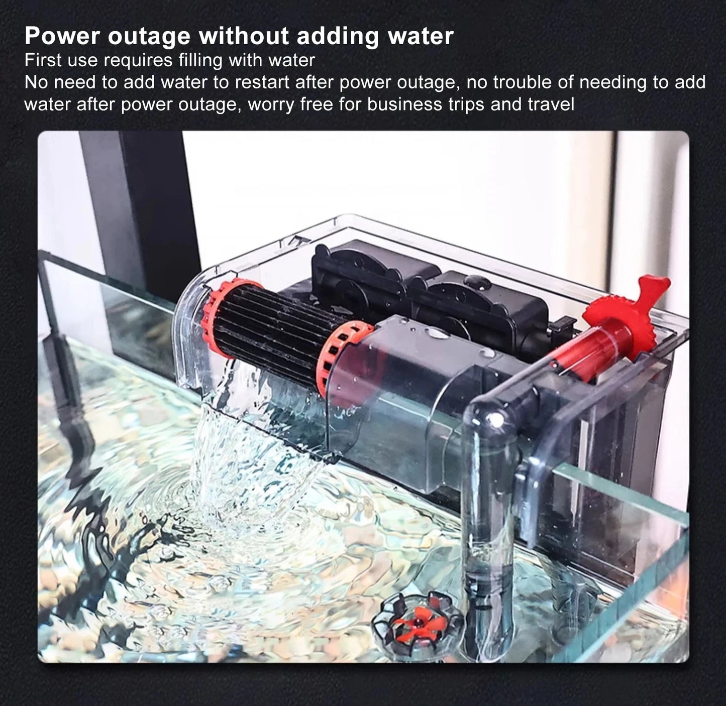 Aquarium Fish Tank Filter 3 in 1 Water Purification Circulation Pump Small Pump Silent Aeration Fish Tank Cleaning Tools