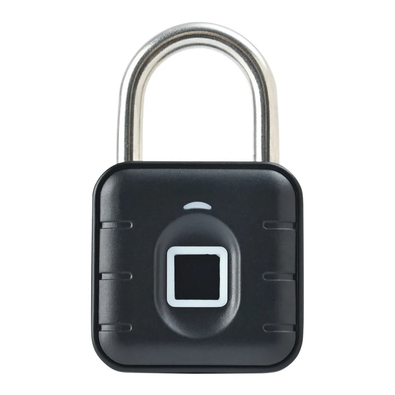 Keyless Fingerprint Lock with Tuya APP Smart Padlock Waterproof Door Lock 0.2sec Unlock Portable Anti-theft Padlock for Offices