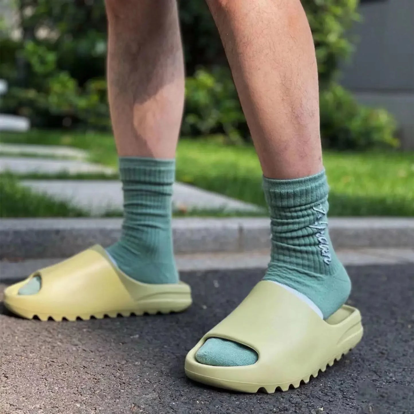 EVA House Shoes Non-Slip thick Soft Platform Slide Sandals for Women Men Indoor Outdoor Shower Bathroom Slipper for Adult