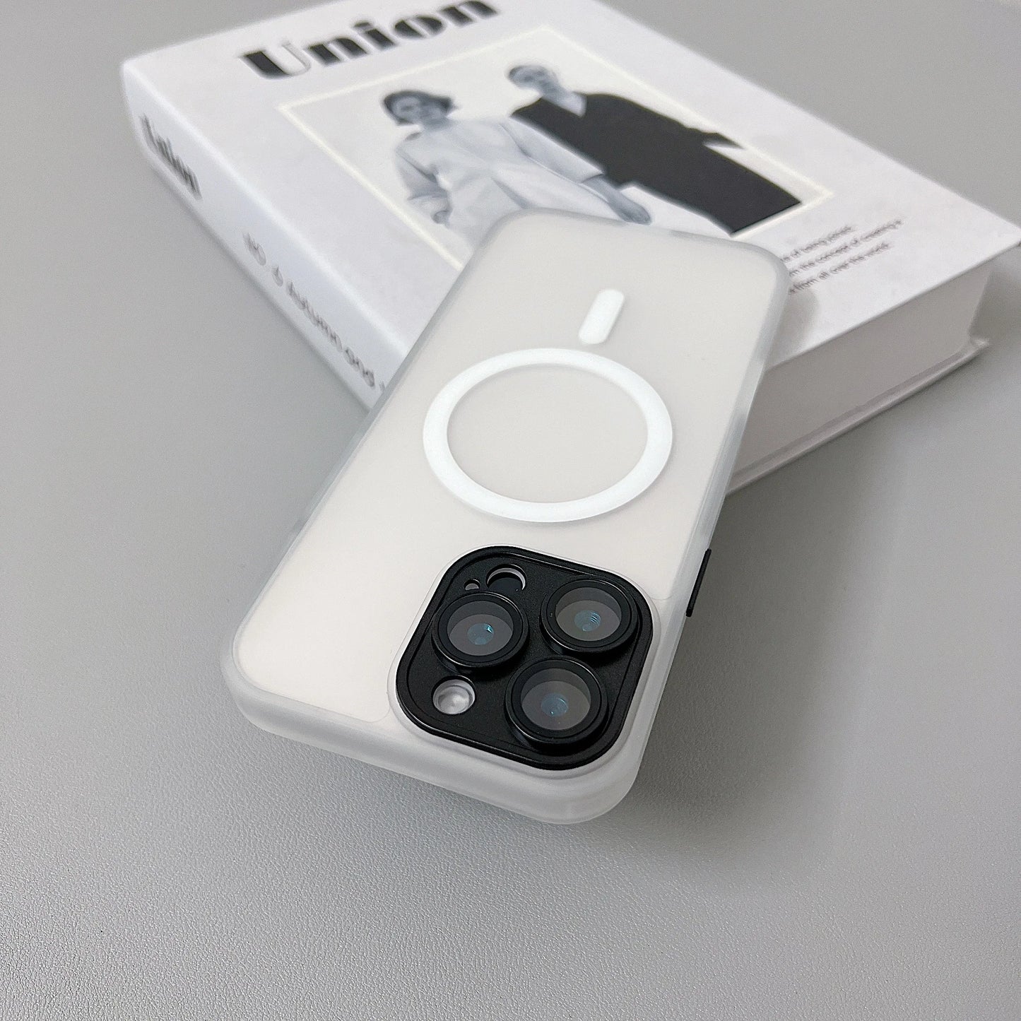 Magnetic Luxury Matte Translucent Armor Shockproof Case For iPhone 16 15 14 13 12 11 Pro Max For Magsafe Wireless Charge Cover