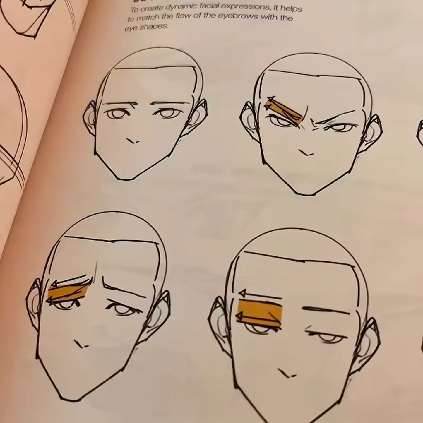 1/2pcs Quick Character Drawing Book, Bilingual Point Illustration Tutorial, Learn To Draw Anime Figures Step By Step