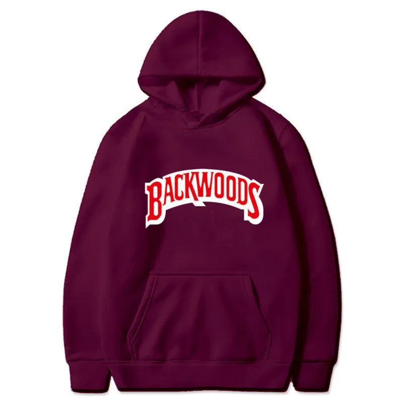 Backwoods Hoodie Men Women Sweatshirt Print Unisex Streetwear Hip Hop Style Autumn Winter Fashion Hip Hop Tops Clothes Male