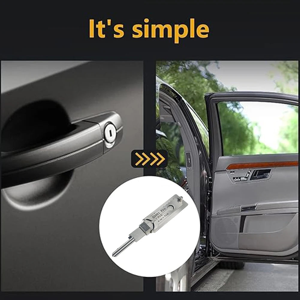 Lockpicking Lock Decoder O-ring Pickup Kit Pick Locksmith Tool Key Decoder Precision Hook Door Maintenance Repair Tool