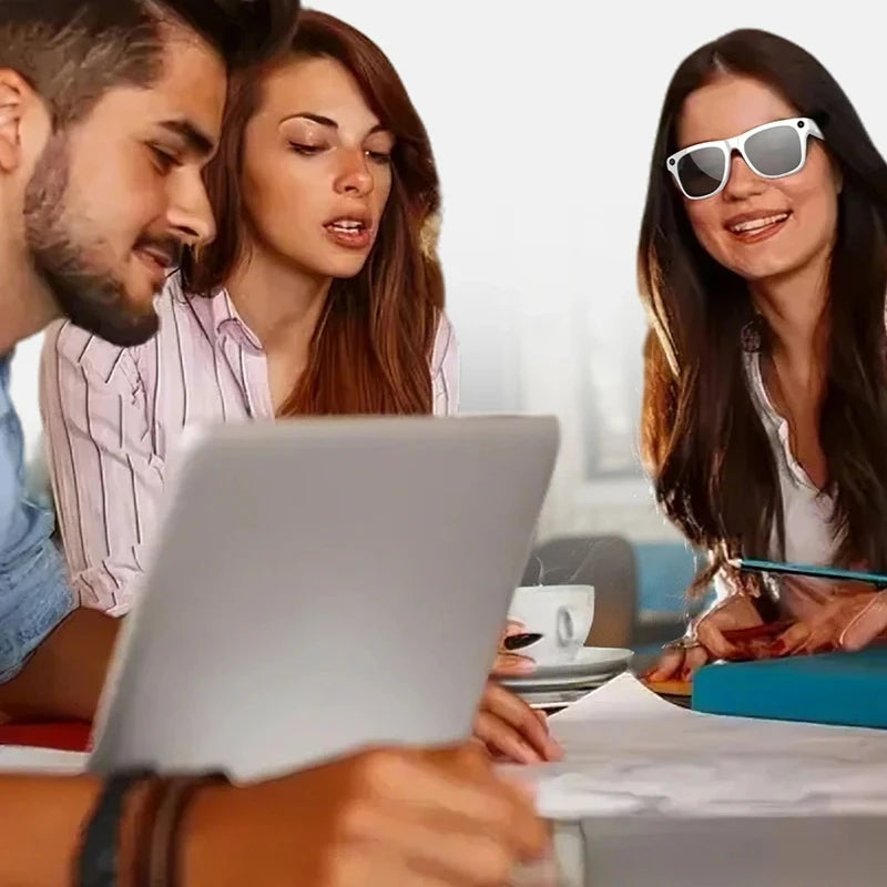 Xiaomi 8K AI Smart Glasses With 100MP Camera Chat GPT Touch Sport Sunglasses Bluetooth Call Video Music Player For Men Women