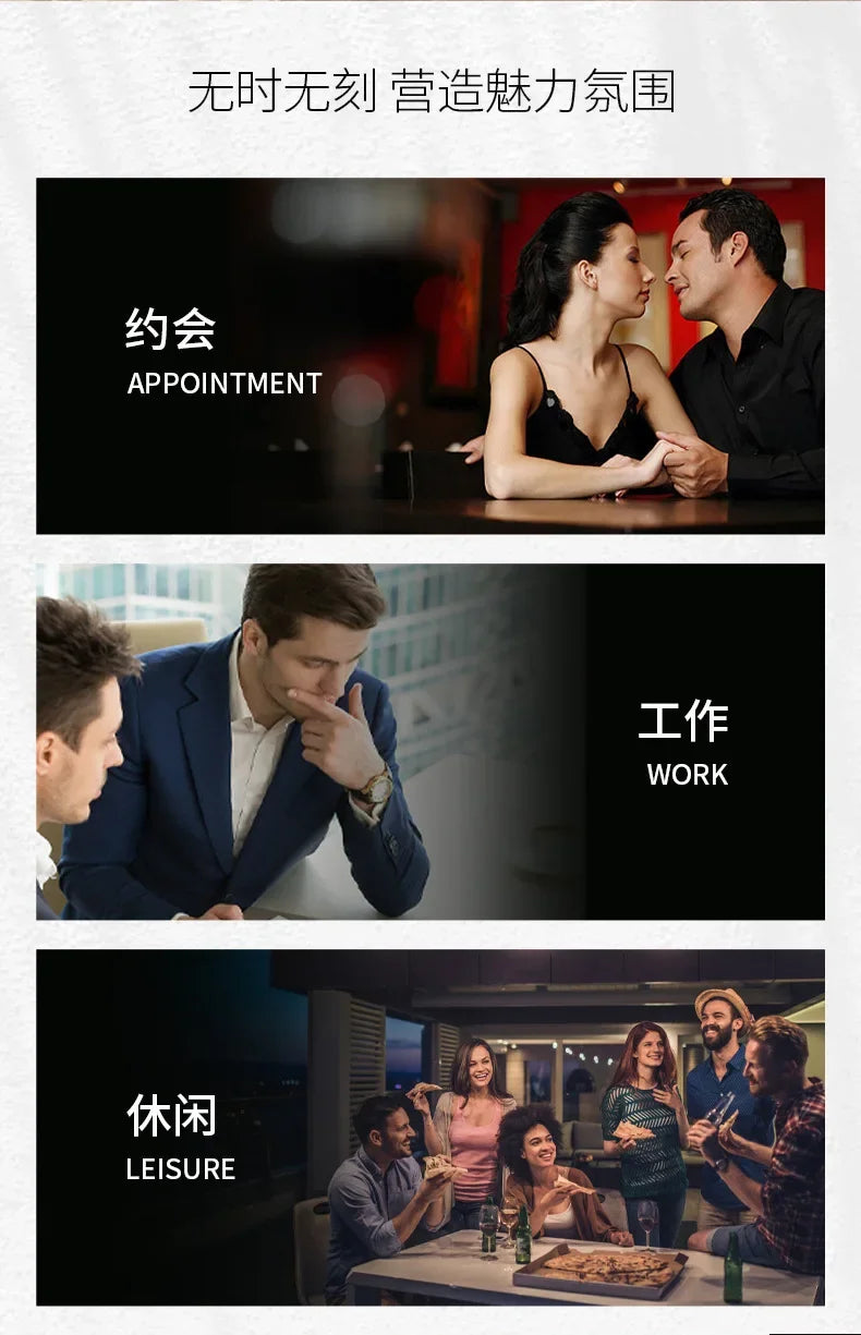 100ml Classic Perfume for Men,Long Lasting Wild & Fresh Fragrance,Charismatic Cologne for Adventure & Dating,Free Shipping USA