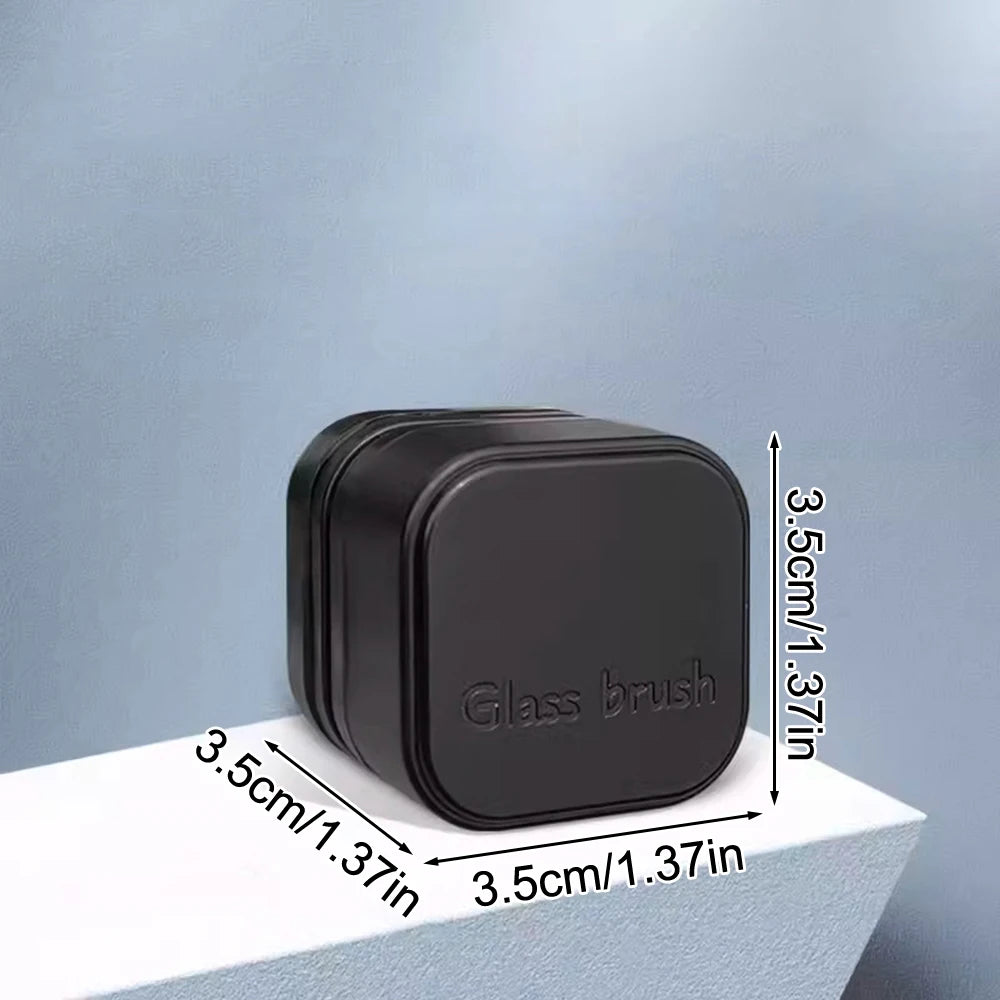 1pc Magnetic Aquarium Glass Cleaner Brush, Mini Square Plastic Algae Scraper for Fish Tank Maintenance Suitable for Various Fish